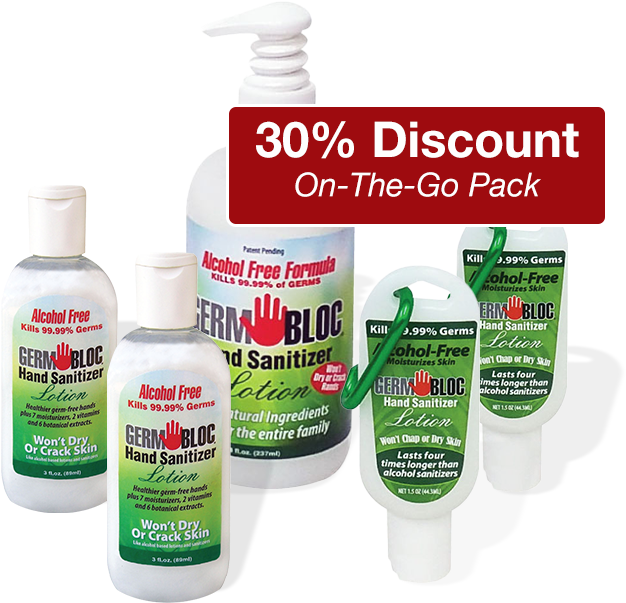 Download Germbloc On The Go Pack Sanitizer Lotion Germbloc Alcohol