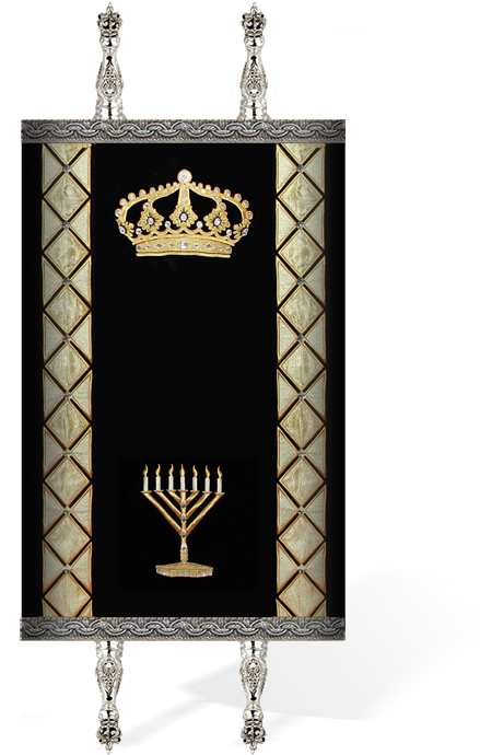 Torah Mantel 1 - Portable Network Graphics (800x800), Png Download