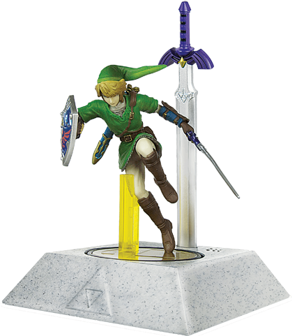 Pdp - Stand - Amiibo - Zelda Sword - Amiibo Donkey Kong Display (640x480), Png Download
