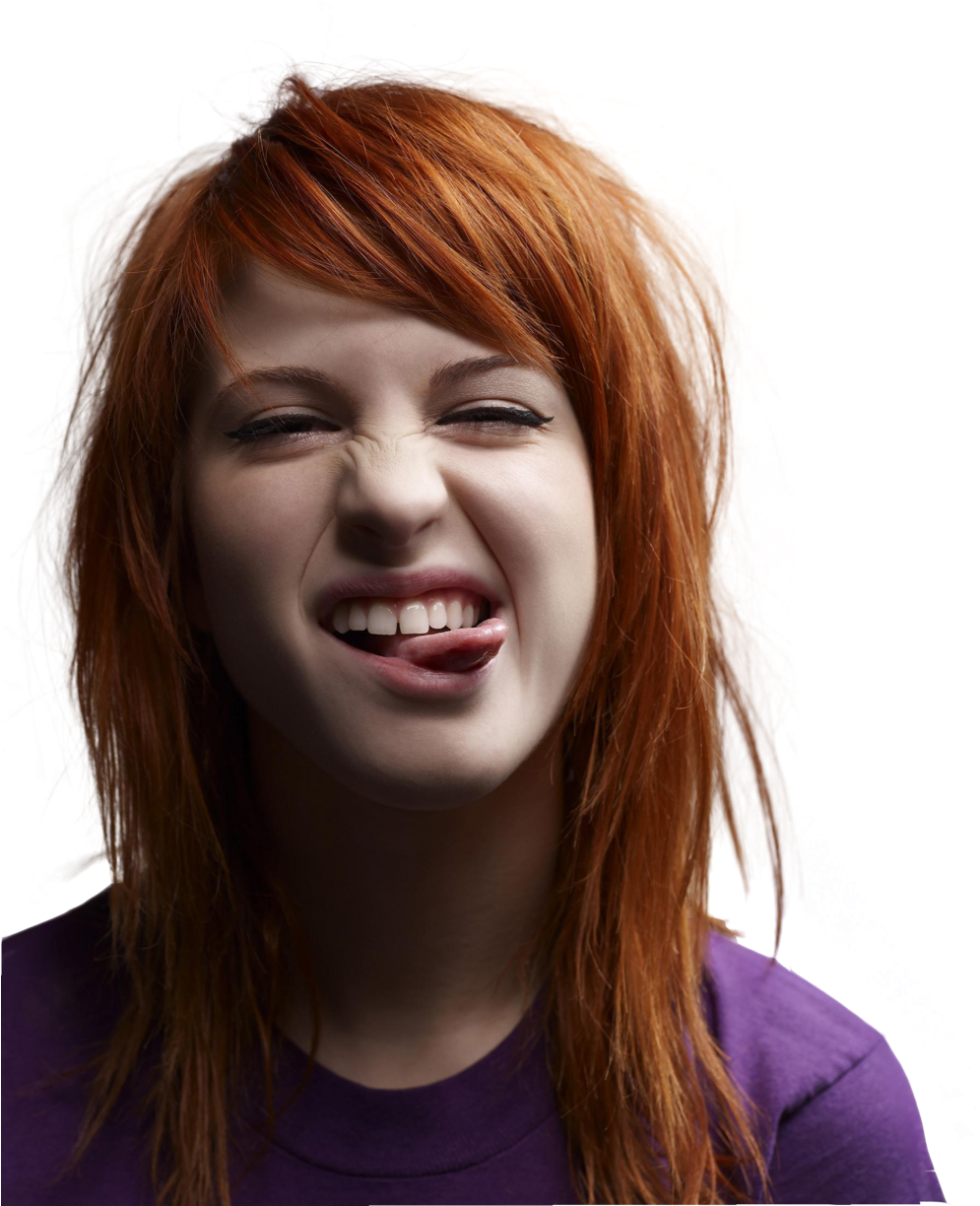 Sing Drawing Hayley Williams - Hayley Williams Rainbow Hair (1024x1364), Png Download