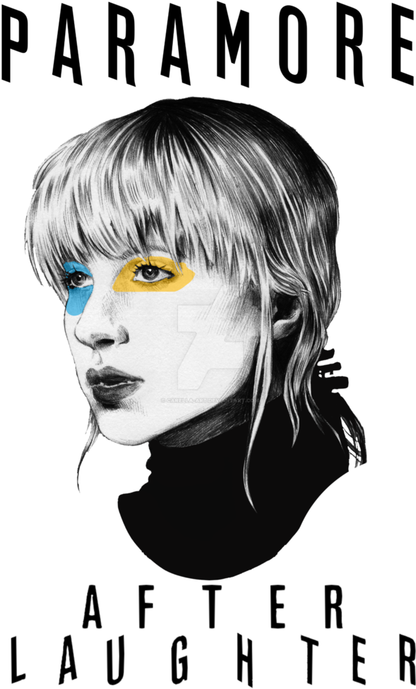 Hayley Williams After Laughter By Carella Art-dbai4o8 - Hayley Williams After Laughter (766x1043), Png Download