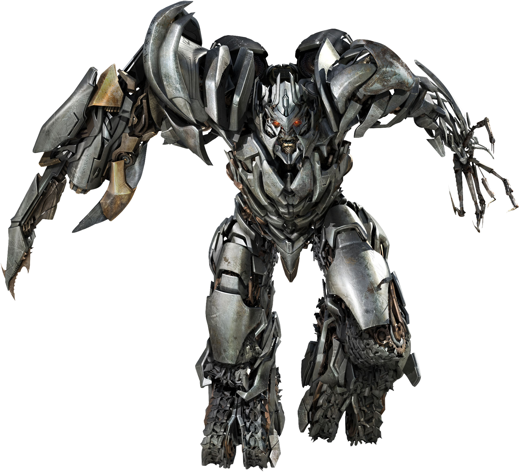 Showcase Megatron On Radial Explosion [archive] (1771x1609), Png Download