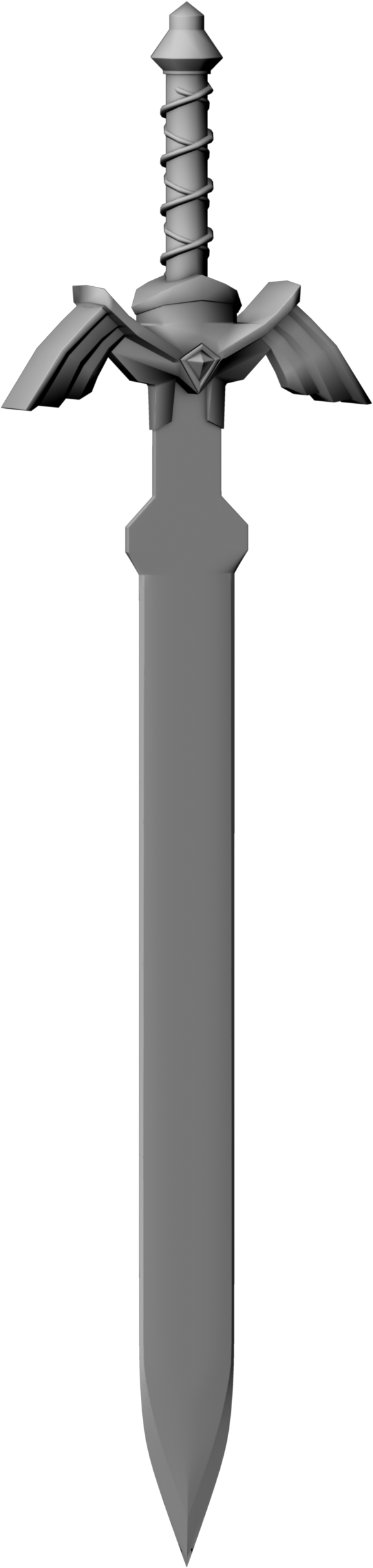 “master Sword ” Completed March, - Sword (3072x3072), Png Download