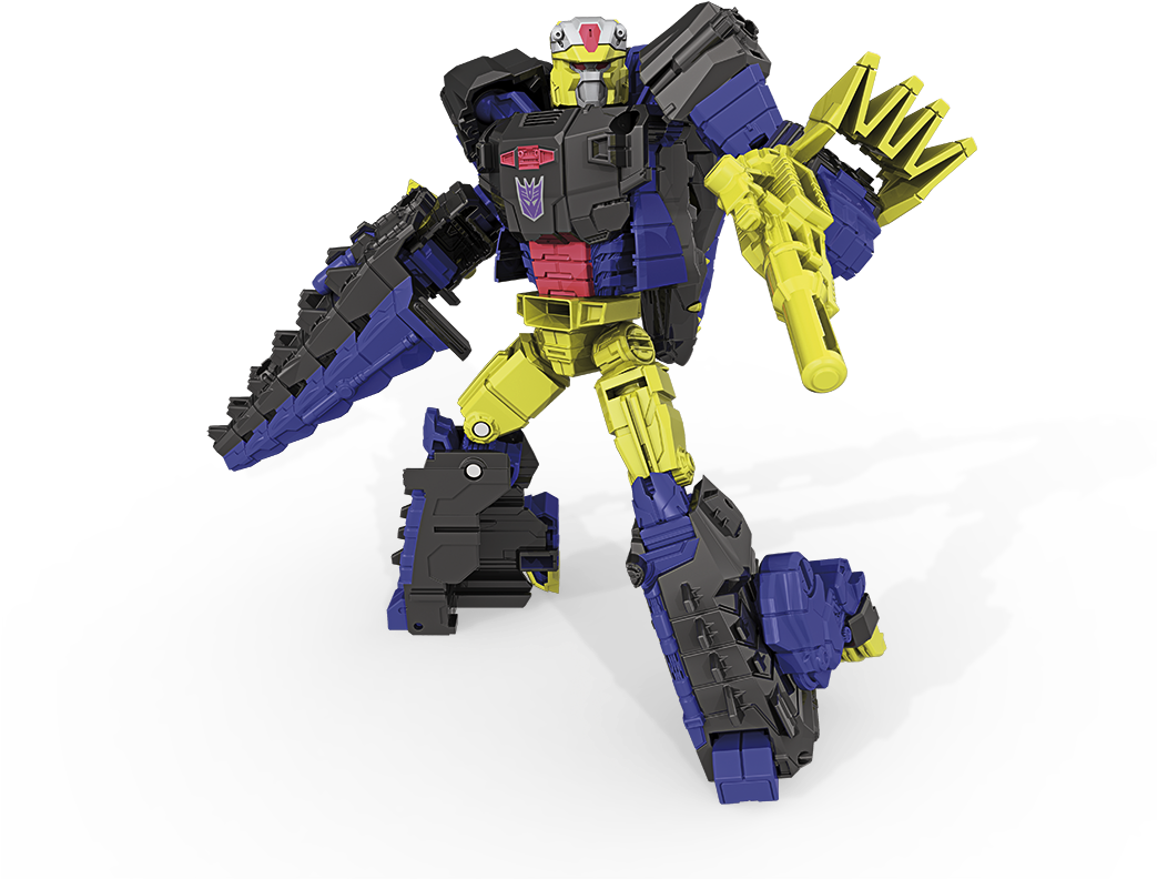 Decepticon Krok Robot Mode - Titans Return Krok (1042x833), Png Download