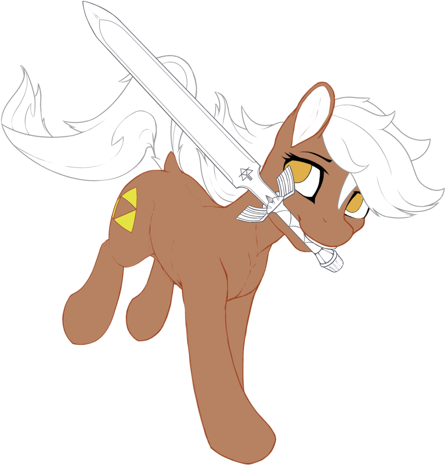 Earth Pony, Epona, Female, Mare, Master Sword, Mouth - Epona (1113x1024), Png Download
