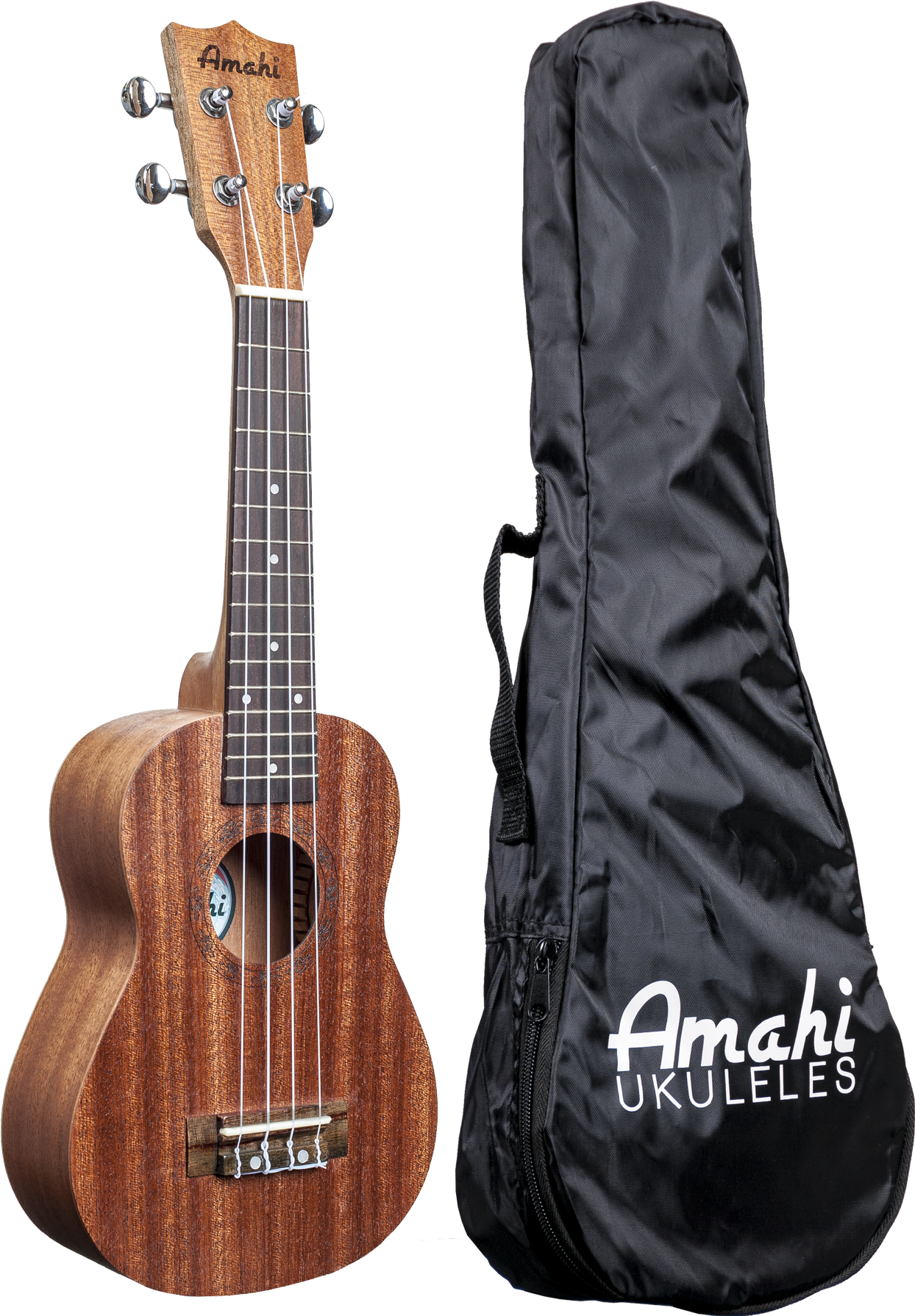 Amahi Uk120s - Amahi Ukulele (1519x1800), Png Download