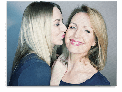 Gifts For Mother's Day - Matka I Corka Jak Siostry (410x308), Png Download