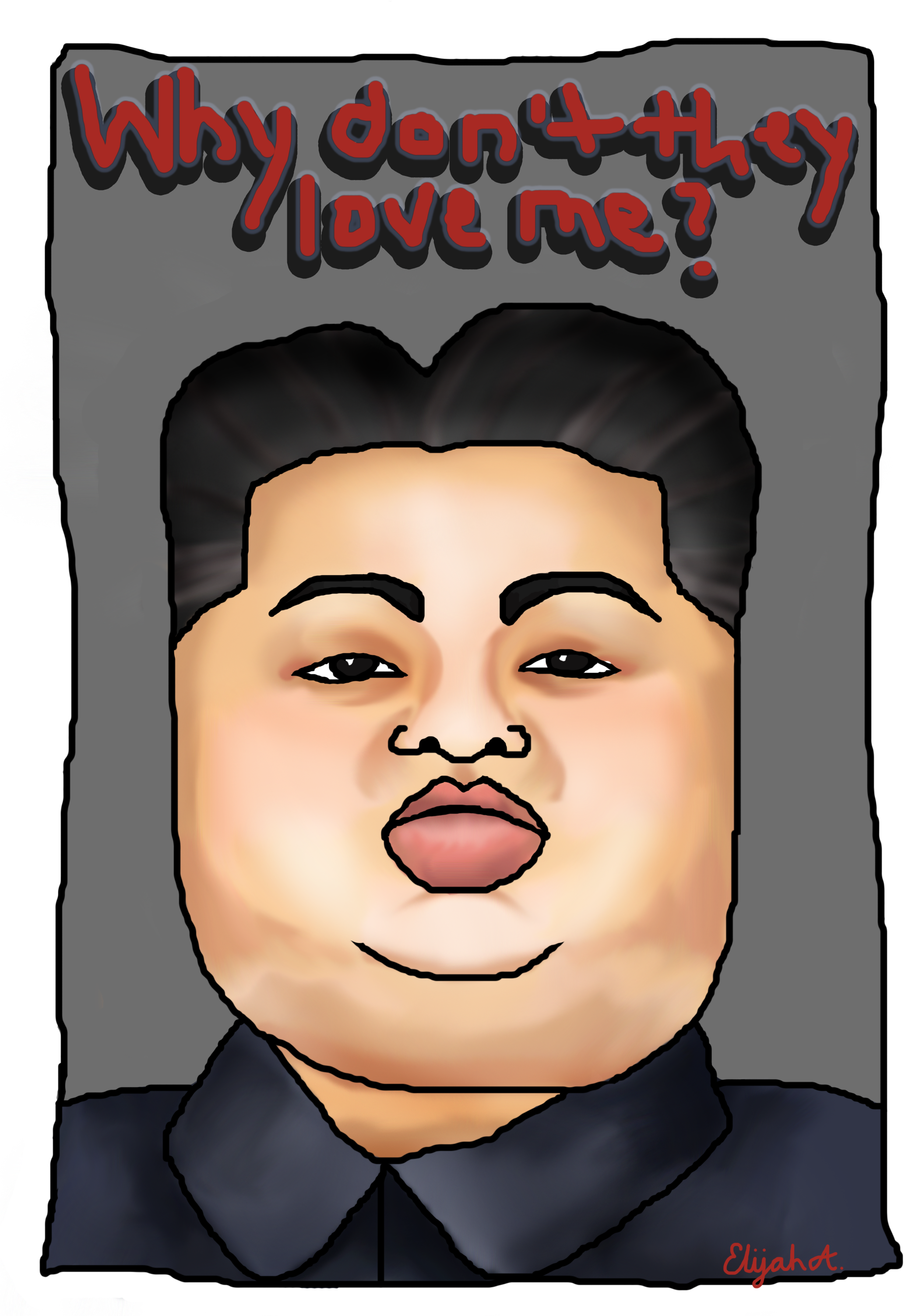 Kim Jong Unf - Poster (2138x3004), Png Download