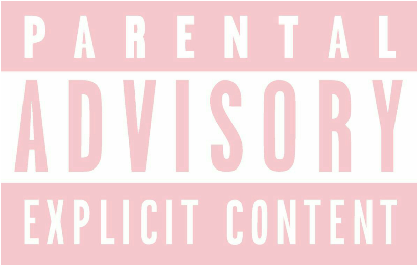 Colored Parental Advisory Png (1024x1024), Png Download