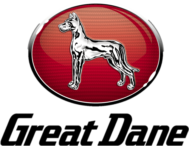 Great Dane Logo-transparent - Great Dane Truck Logo (731x548), Png Download