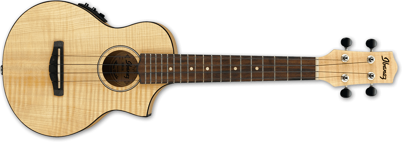 Uew12e - Ibanez Ukulele (1340x510), Png Download