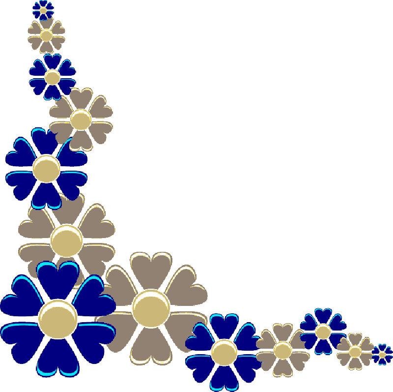 Mb Image/png - Border Line Design Flower (800x797), Png Download