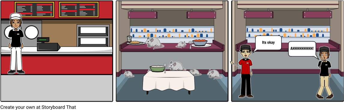 Ratatouille Scene - Cartoon (1164x385), Png Download