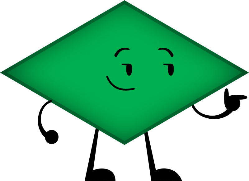 Melody Star - Rhombus - Rhombus (800x581), Png Download