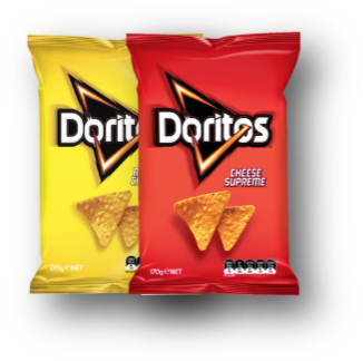 Doritos Corn Chips - Doritos Corn Chips Nacho Cheese (349x345), Png Download