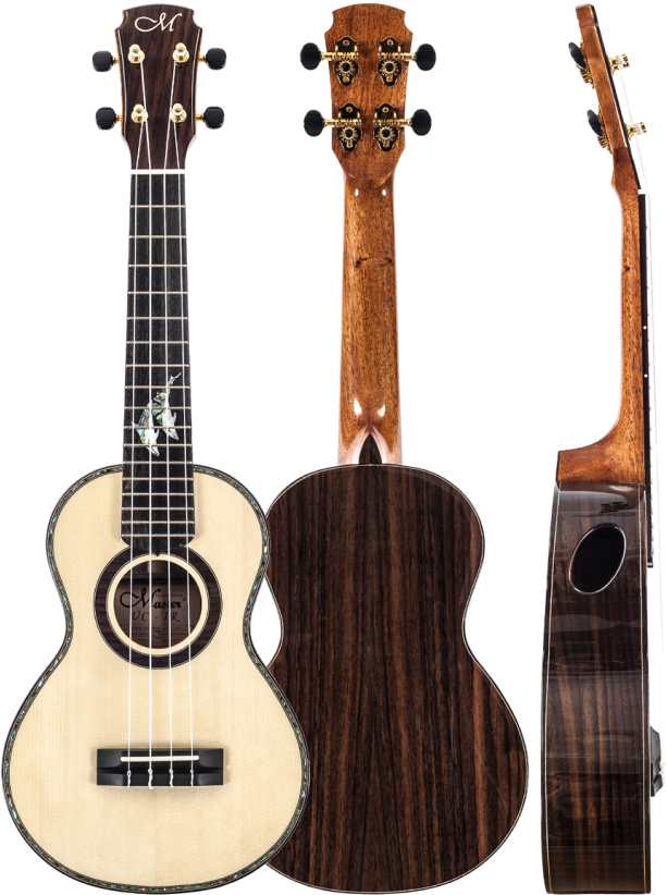 Master Series Ukulele Spruce/rosewood - Anuenue Soprano Ukulele Hulala (700x854), Png Download