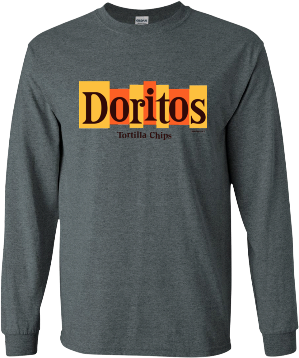 Doritos Tortilla Chips Cheese Munchies G240 Gildan - Shirt (1155x1155), Png Download
