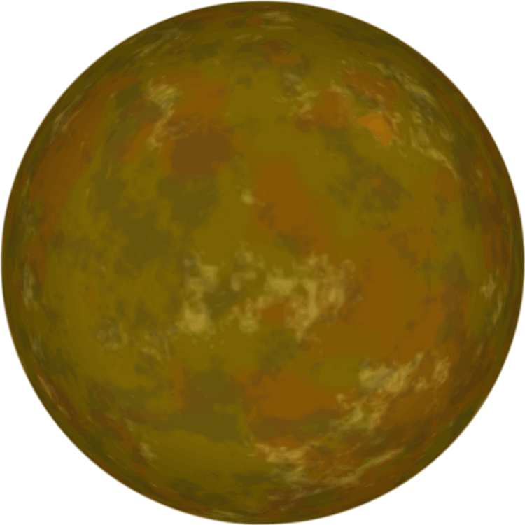 Pixel Art Encapsulated Postscript Download Cartoon - Planet (750x750), Png Download