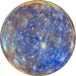 Mercury - Earth And Space 100 Postcards - Featuring Photographs (480x360), Png Download