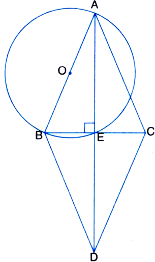 Ab Dc Is A Rhombus - Circle (305x516), Png Download