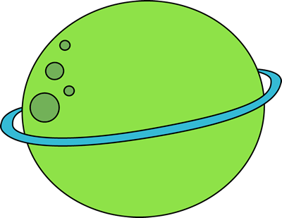 Alien Planet Clipart - Clip Art (400x309), Png Download