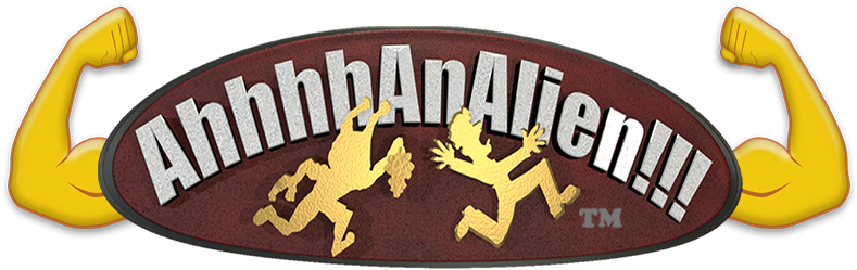 Ahhhh An Alien Is A Children's 3d Animated Series, - Emblem (834x328), Png Download