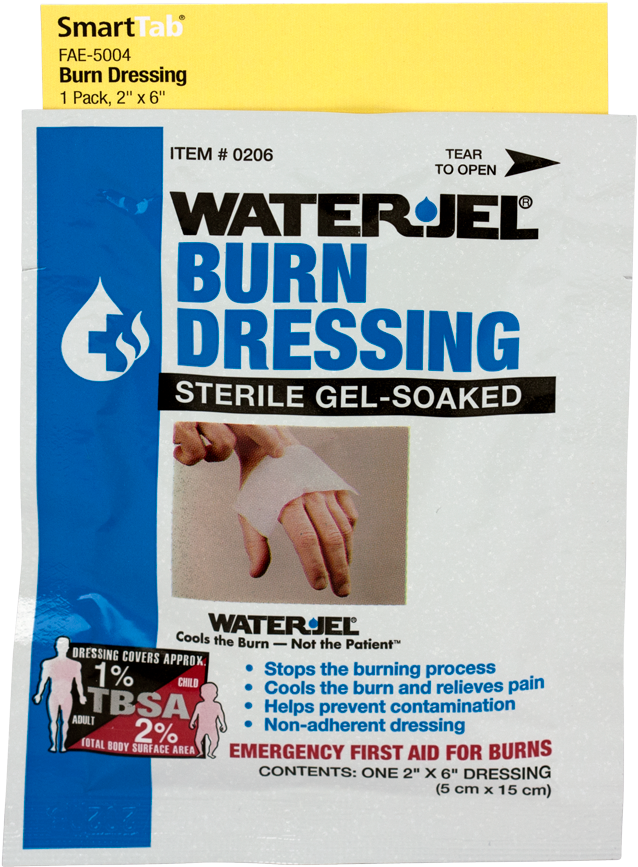 Water Jel Burn Dressing (1100x1100), Png Download