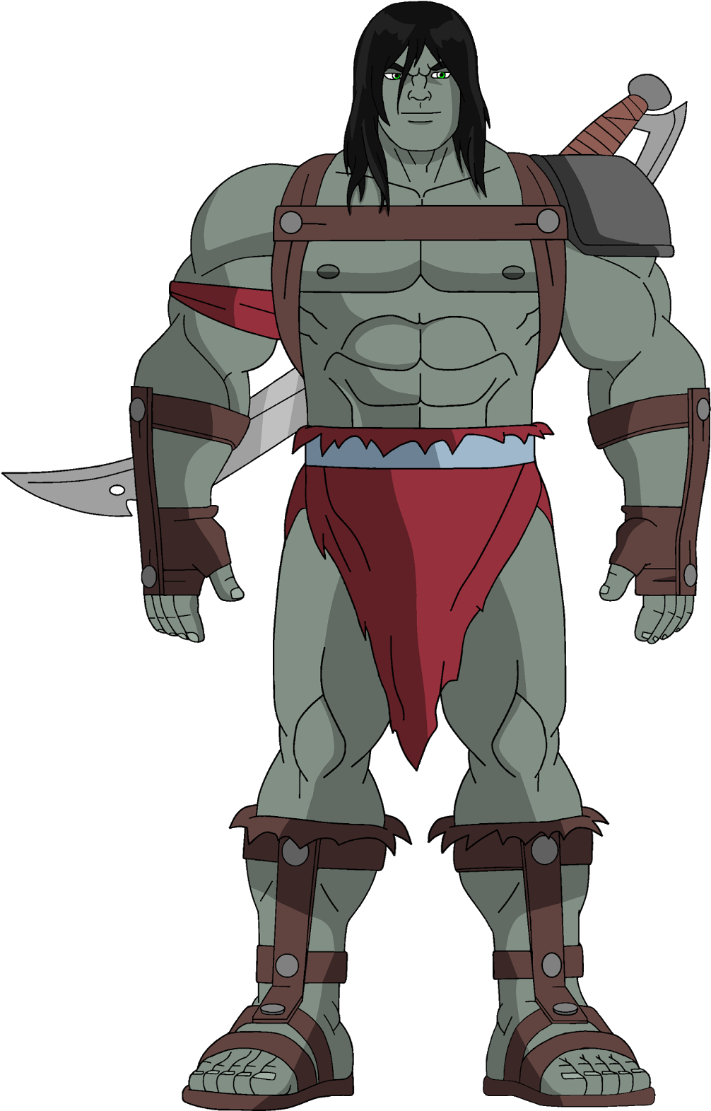 Skaar Is The Son Of The Hulk And Caiera The Oldstrong, - Hulk And The Agents Of Smash Red Hulk (1030x1600), Png Download