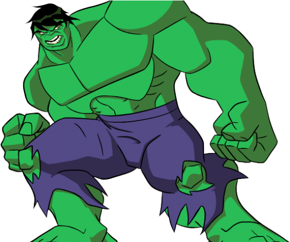 Los Vengadores Personajes Animados (640x480), Png Download