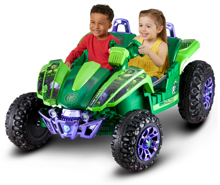 Hulk Dune Buggy - Kid Trax Dune Buggy Hulk 12v Electric Ride On (900x600), Png Download