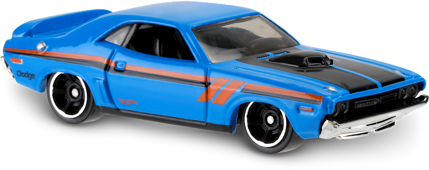 '71 Dodge Challenger 2016 1 - Car (892x407), Png Download