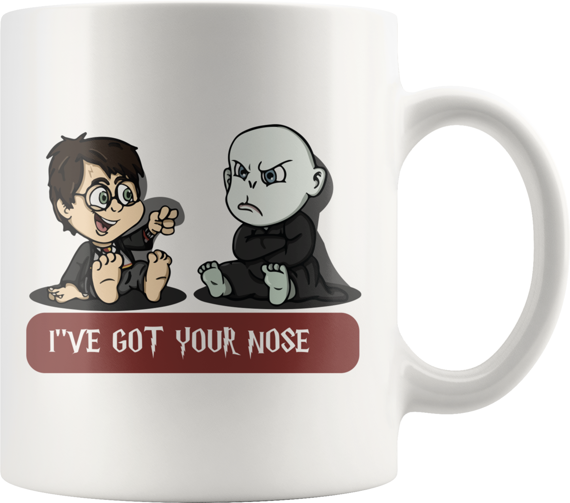 Harry Potter & Voldemort Mug - Coffee Cup (2000x2000), Png Download