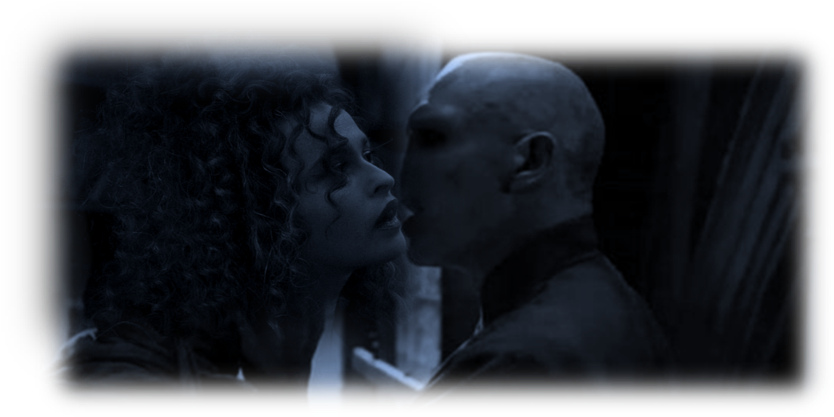 Bellatrix And Lord Voldemort Images Bellamort Wallpaper - Lord Voldemort (900x433), Png Download