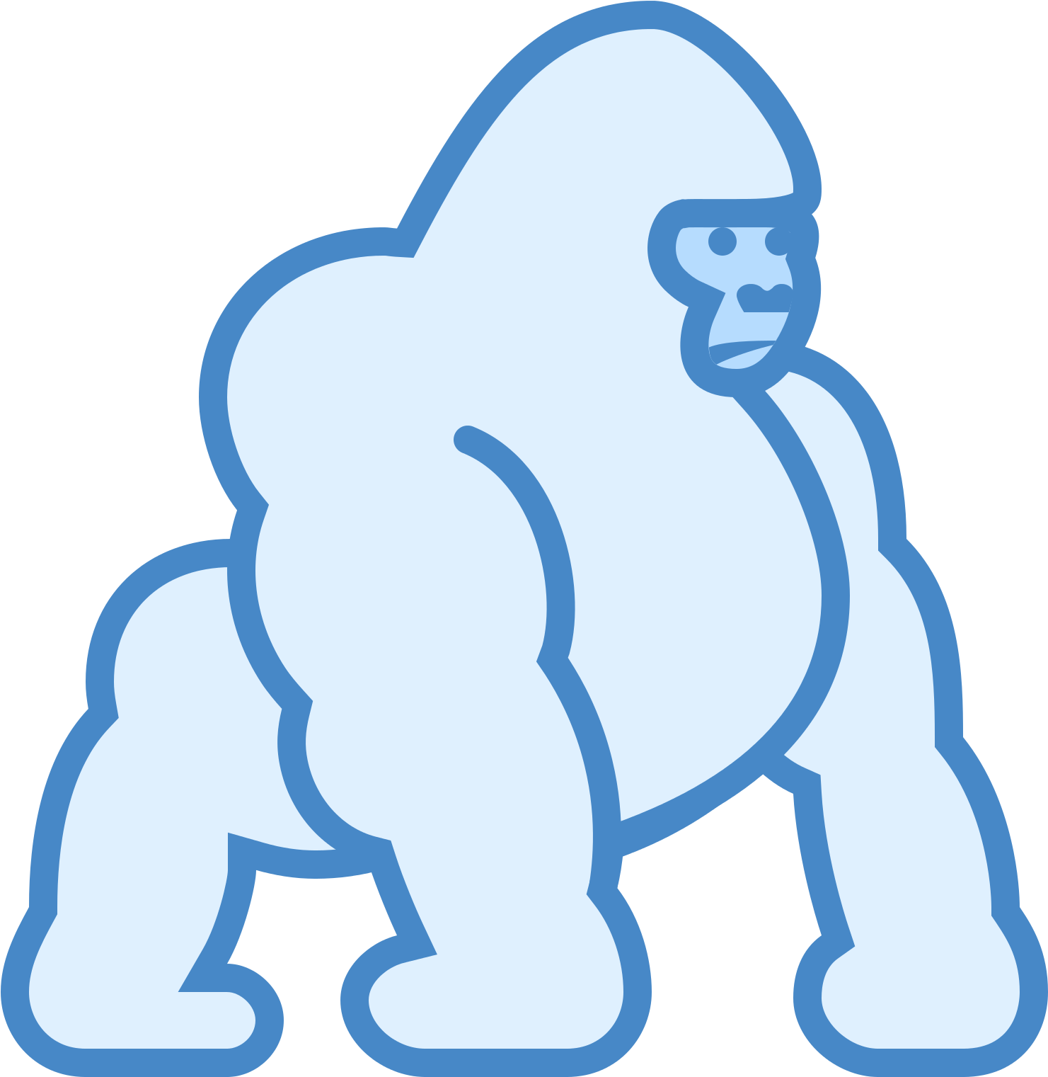 Download Gorilla Icon Icon Full Size PNG Image PNGkit