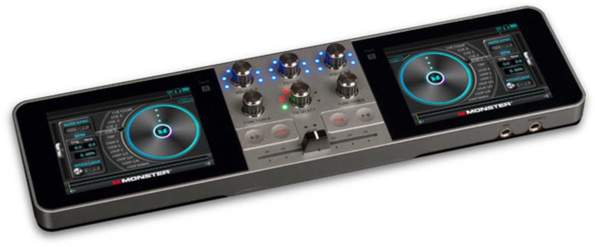 Monster Is Bringing Us A New And Ultra Portable Dj - Dj Sound Mixer Price (1200x496), Png Download