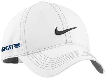 Nike Golf - Custom Nike White Swoosh Front Cap (345x518), Png Download
