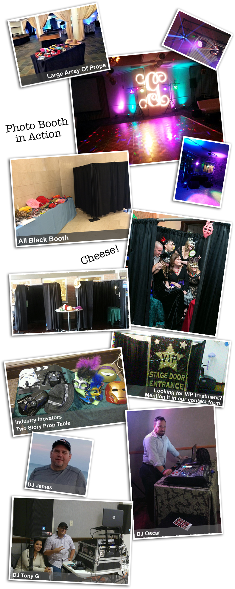 Houston Dj Photo Booth Rental Houston Dj Photo Booth - Houston (800x2050), Png Download