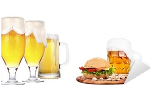 Beer Bottles In Ice Bucket Isolated Sticker • Pixers® - Beer (400x400), Png Download