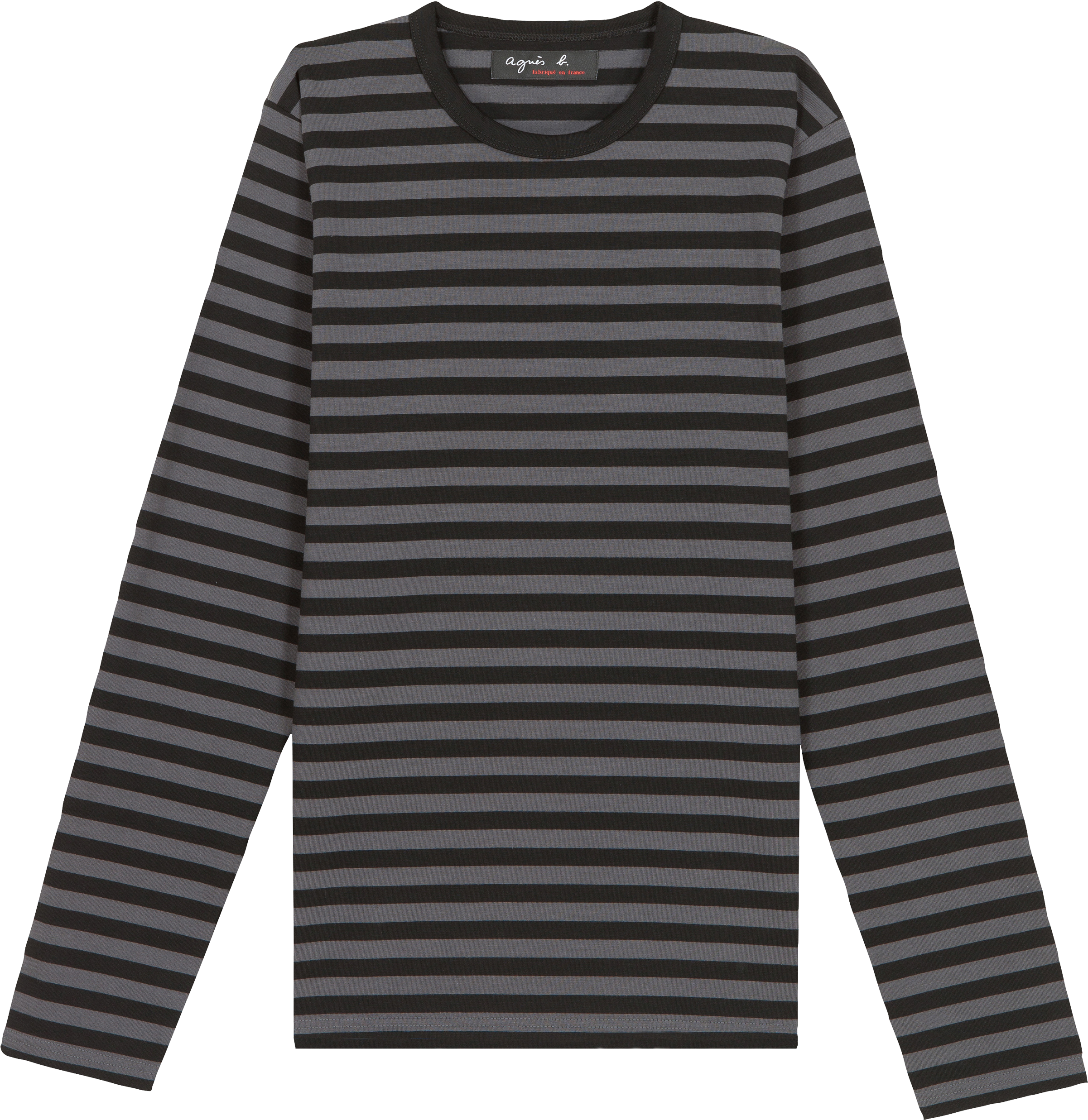 Black/grey Stripes T-shirt Coulos - Name It - Longsleeve Dziecięcy 122-164 Cm (2500x2500), Png Download