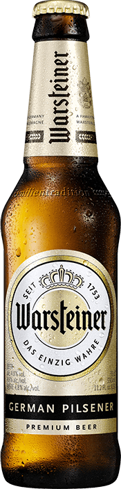 Premium Pilsener - Warsteiner Beer (175x703), Png Download