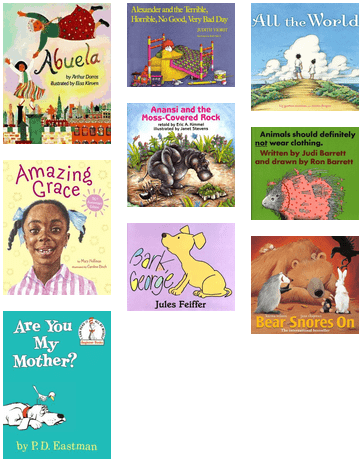 Amazing Grace Reading Rainbow Books (436x506), Png Download