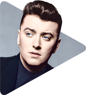 Google Play Sam Smith, Will Smith, Google Play Music - Sam Smith Music Star Art 24x18 Poster Decor (334x366), Png Download