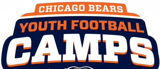 Chicago Bears Youth Football Camps - Youth Football Camp Logo (563x243), Png Download