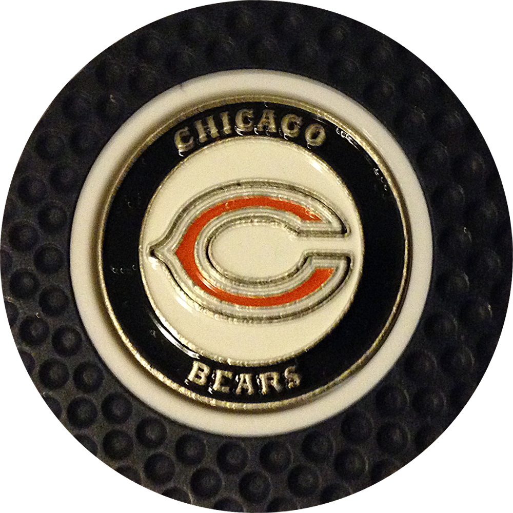 Golf Ball Marker Nfl -chicago Bears - Detroit (1000x1000), Png Download