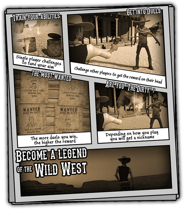 Unforgiven Is A Vr Game For Htc Vive That Lets You - Poster (615x698), Png Download