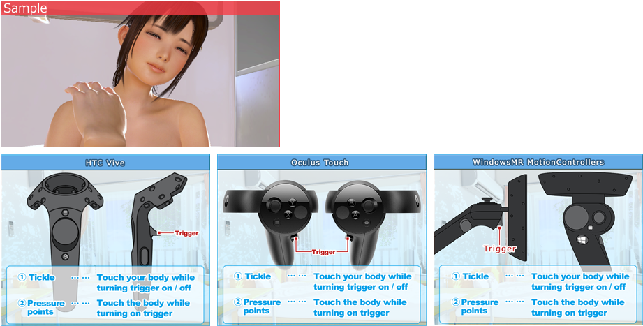 Massage：open Your Hands And Touch Your Body Tickle：clench - Preorder Oculus Touch Controller, Black (1020x490), Png Download