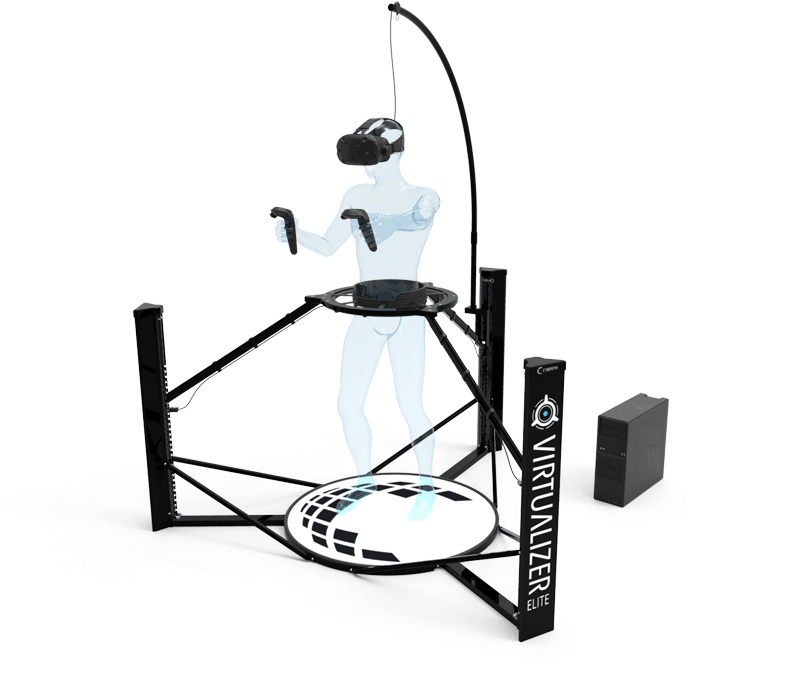 Download Rendering Of A Cyberith Virtualizer Elite Shelf Full Size