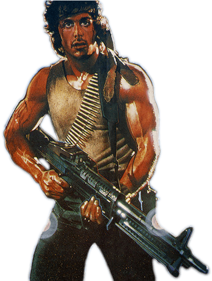 Rambo Png - Rambo First Blood Movie Poster (960x570), Png Download