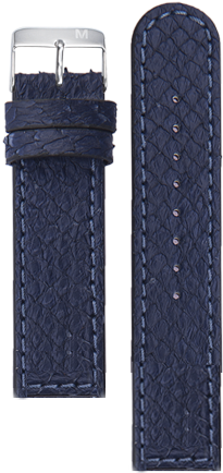 Blue Salmon Leather Strap - Eleutheronema Tetradactylum (261x507), Png Download