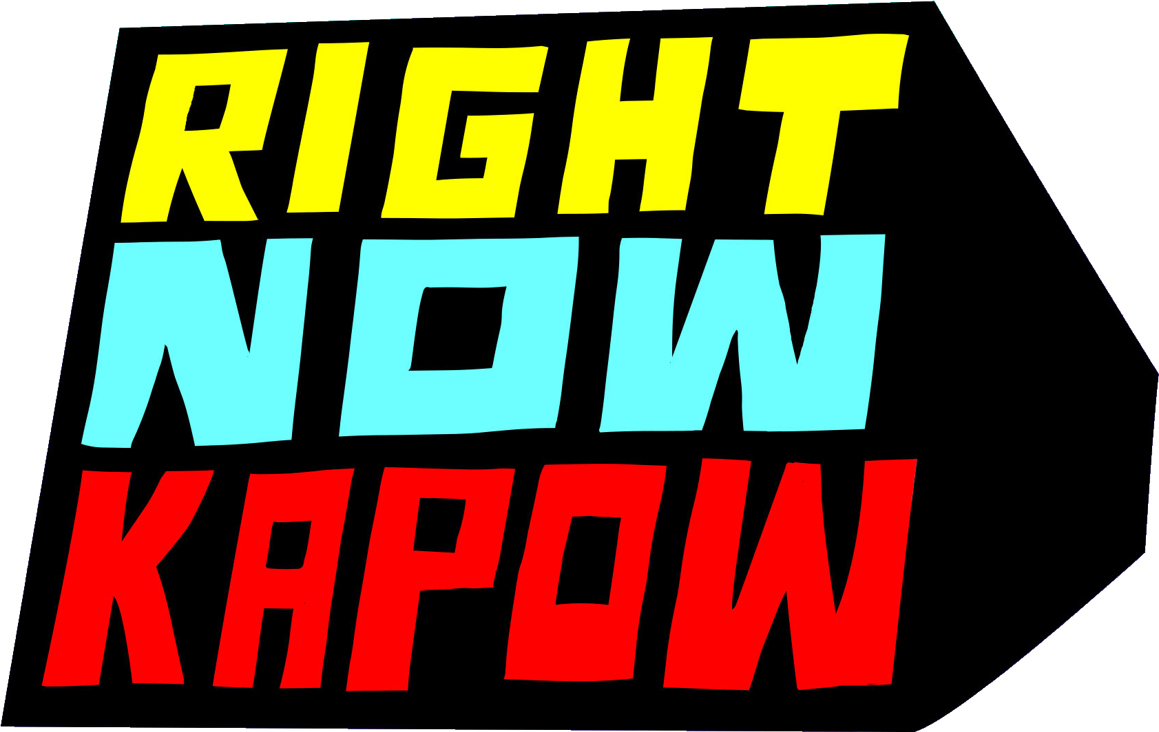 Right Now Kapow - Right Now Kapow Characters (1701x1092), Png Download